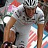 Andy Schleck im weissen Trikot des besten Jungfahrers bei der 15. Etappe desGiro d'Italia 2007